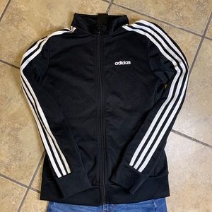 Adidas black track jacket.